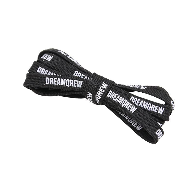 Weiou New Fashion-Forward Shoelaces 8 MM Double -Decker Flat Polyester Shoe Laces Classical Silk