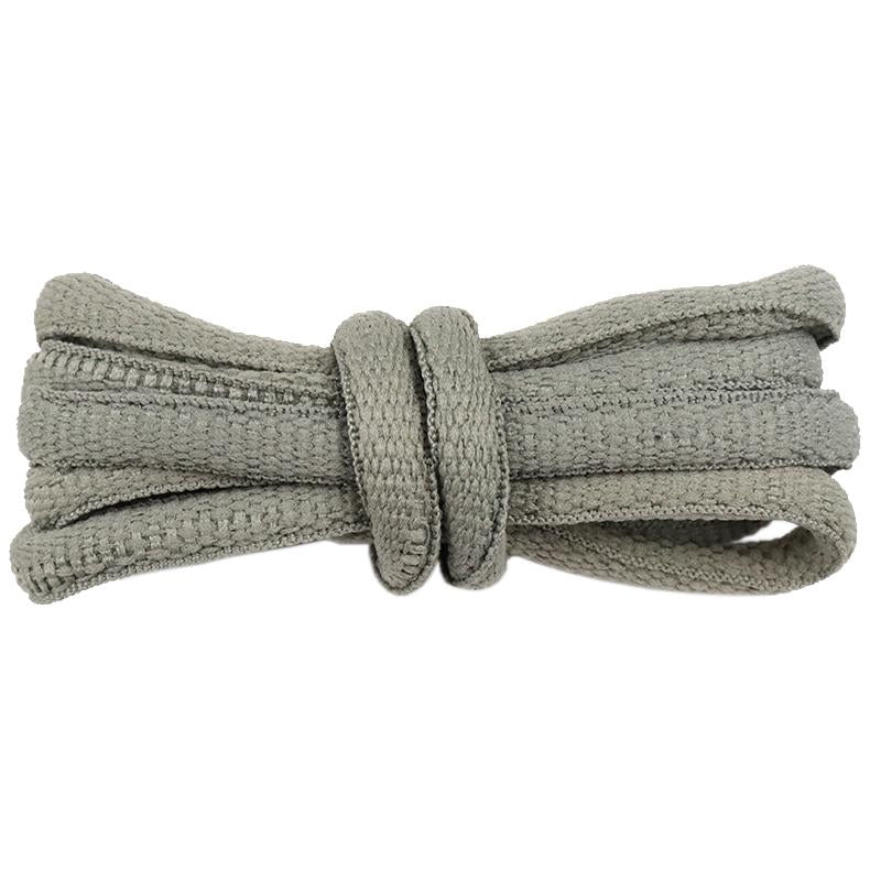8.5MM Red Gray Purple Pink Solid Colors Oval Shape Wide Shoelaces 1Pair Ropes Suit For Trendy