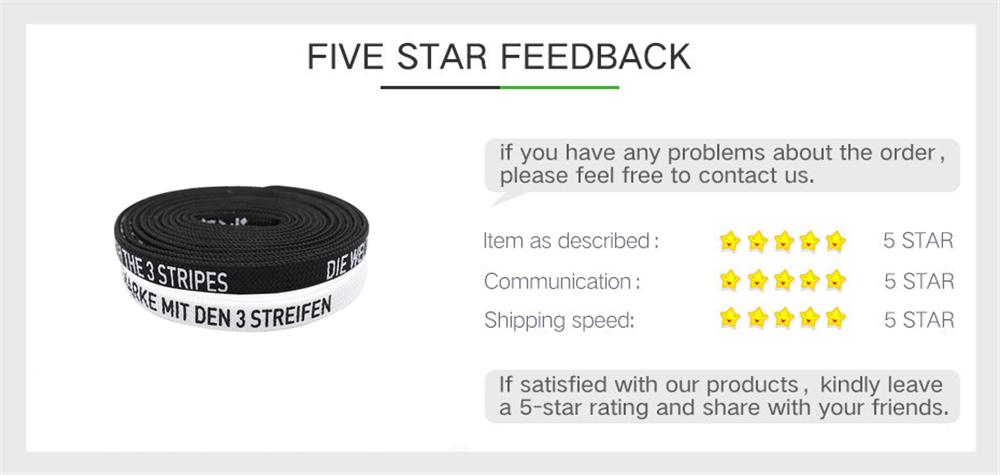 7MM Black White Font Printing Casual Flat Shoelaces Trendy Laces For Men Women Sneaker 2021 Boots