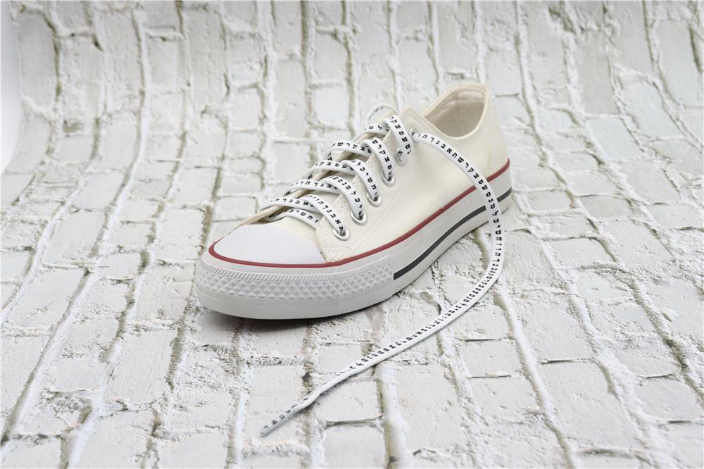 7MM Shoe Accessory Silk Screen Printing Belt Flat Canvas Strings Boots White Black 350 700 ShoeLaces