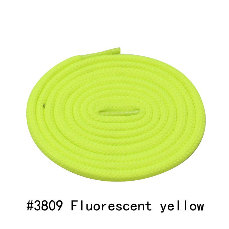 Weiou Laces 5MM Diameter Round Colorful Solid Polyester Shoe Laces Non Fading All-Match