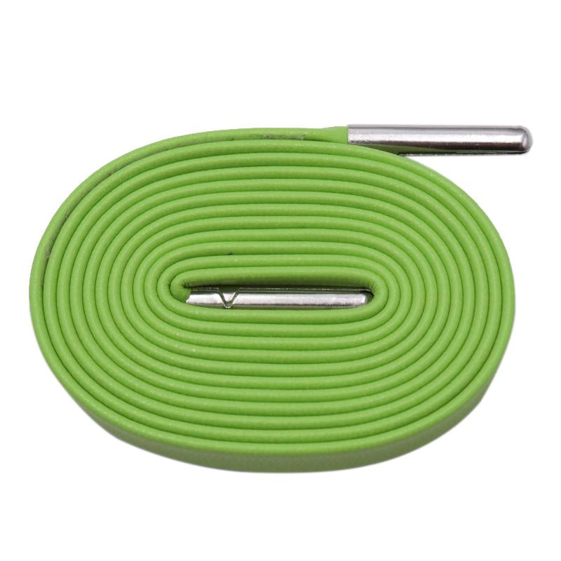 7MM Best Flat Leather Shoelaces Ultra Durable Pu Material Cords Clothing Official Business Bootlace