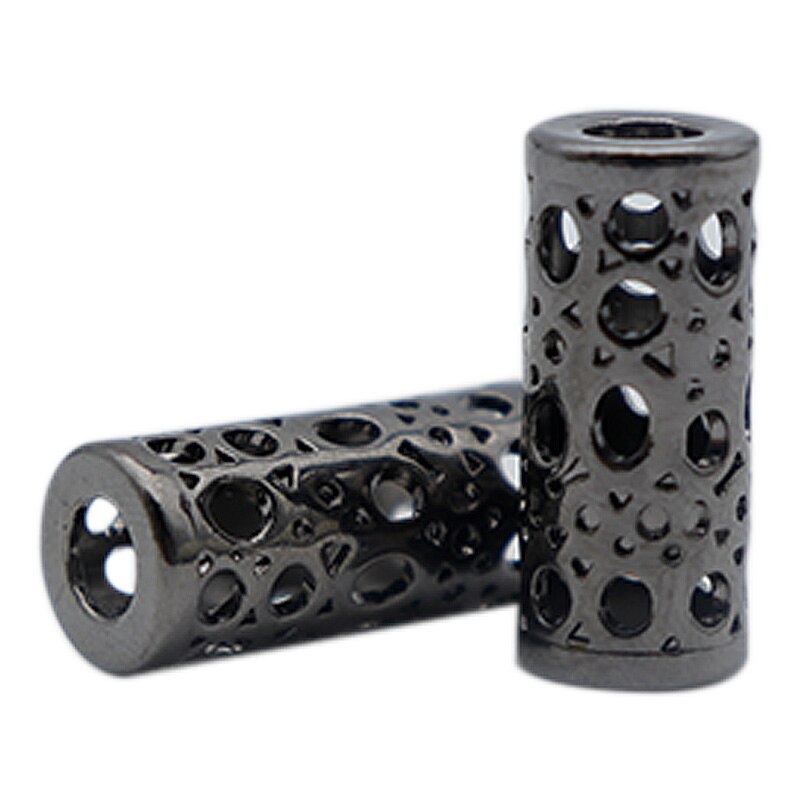 Hollow out Pierced 4pcs/lot In Selling 8.5*19.5mm Multi-Holes Silver Metal Aglets 2021 Popular Sneaker Tips shoes accessories