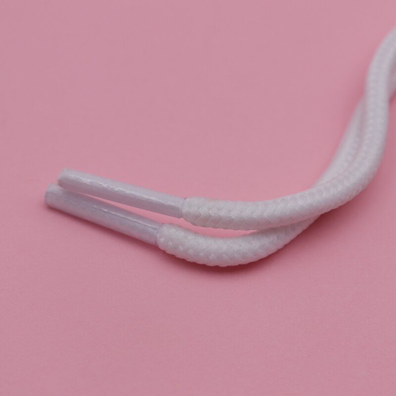White most simple 60-180cm Sneakers Shoelaces 5 Colors Shoes Accessories Laces Unisex Cubic Shoe Laces Strings Shoelaces Af1