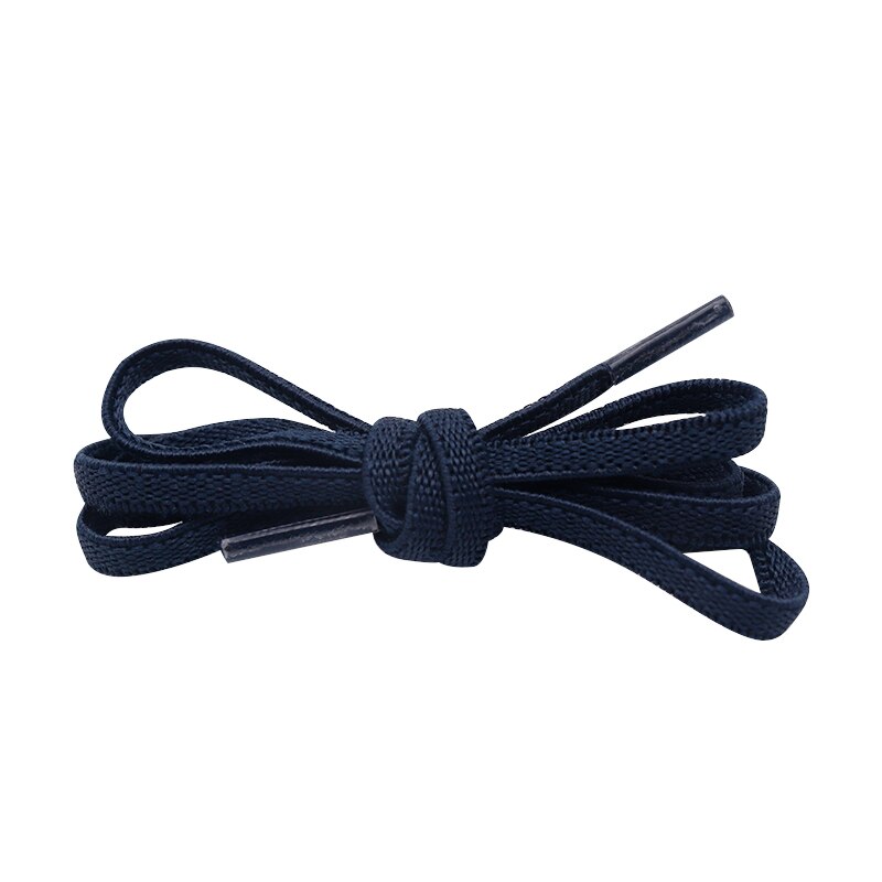 Stretch 6.5mm Pink & Navy Shoelaces 60-180cm Silicone 2 Colors Stretching Shoelaces Super Bootlaces Shoe Laces for Queens Kids