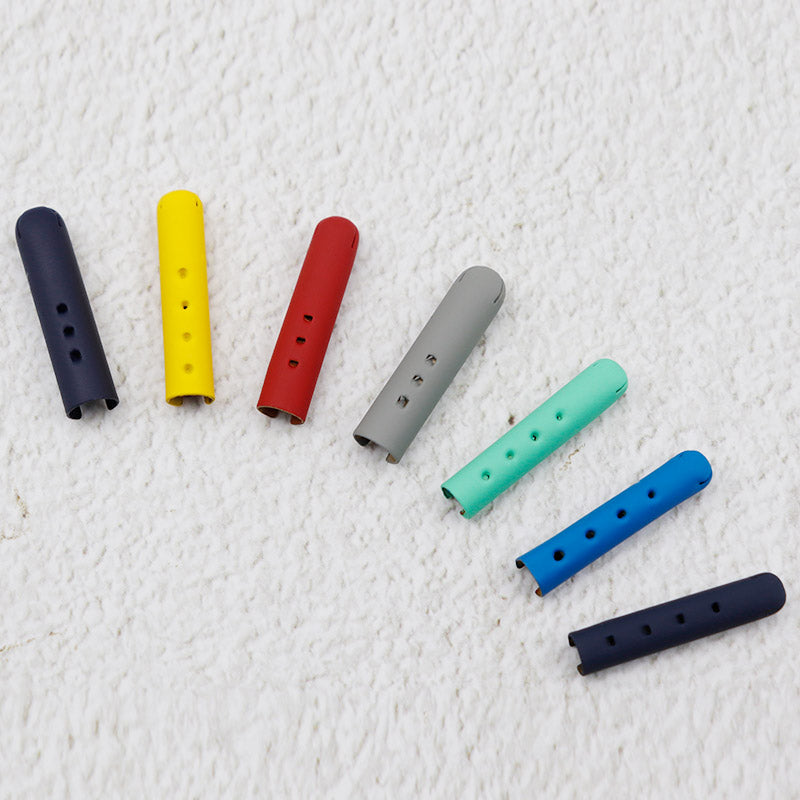 Coolstring 100pcs/Lot Shoe Laces Tip DIY Shoelaces Repair Replacement Head Metal Lock Clips Buckle for Shoestrings Bullet Aglets Shoes Accessories