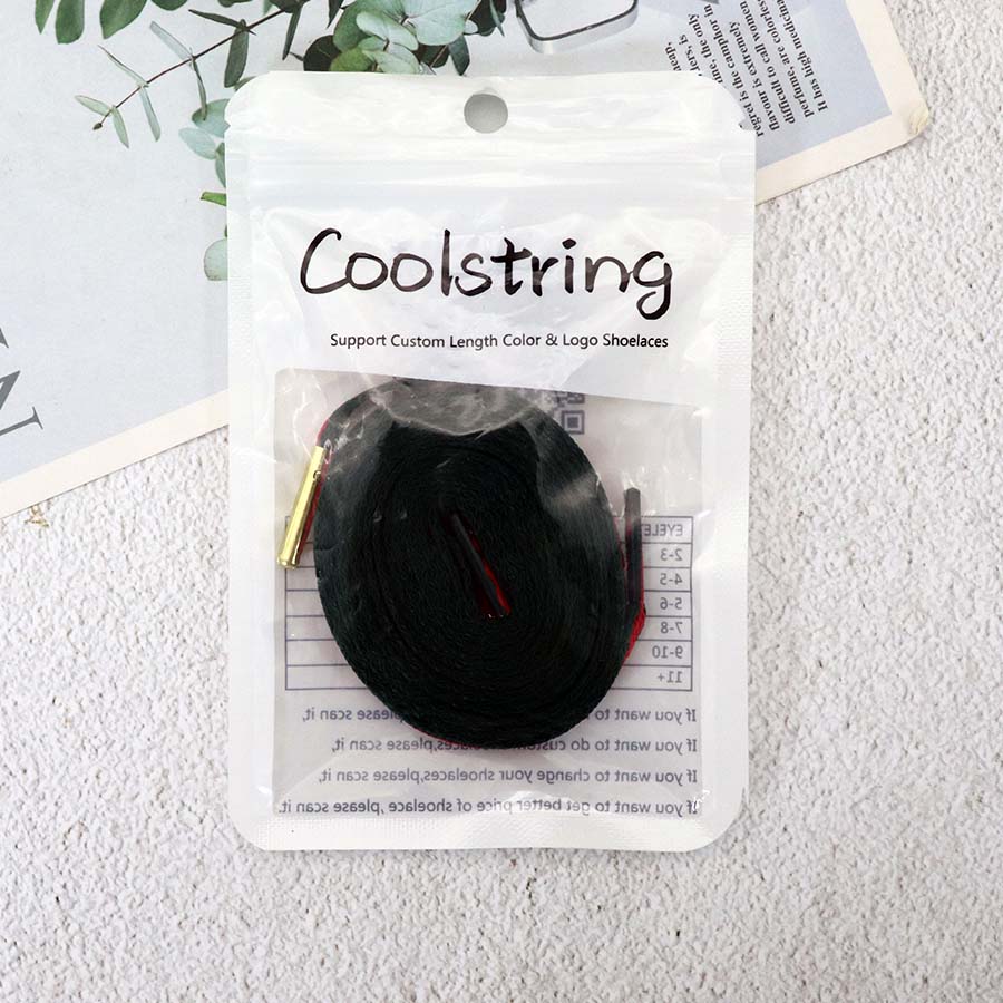 Coolstring 8mm Green Red Ribbon Shoelaces Polyester Flat Laces Single Layer Shoestrings Plastic Tips Metal Aglets for GUCCI Screener Adidas Originals