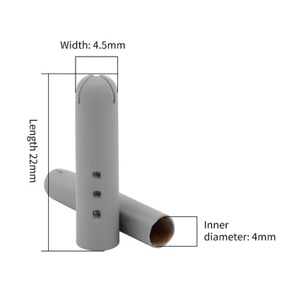 Coolstring 4pcs/lot DIY Shoelaces Tips Mounted Metal Copper Alloy Laces Ends Decorative Pants Rope Head Creative Aglet Hand Feel Paint