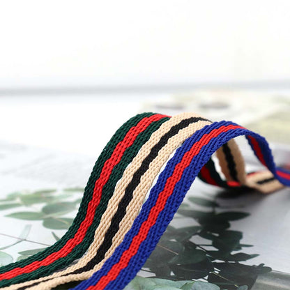 Coolstring 8mm Green Red Ribbon Shoelaces Polyester Flat Laces Single Layer Shoestrings Plastic Tips Metal Aglets for GUCCI Screener Adidas Originals