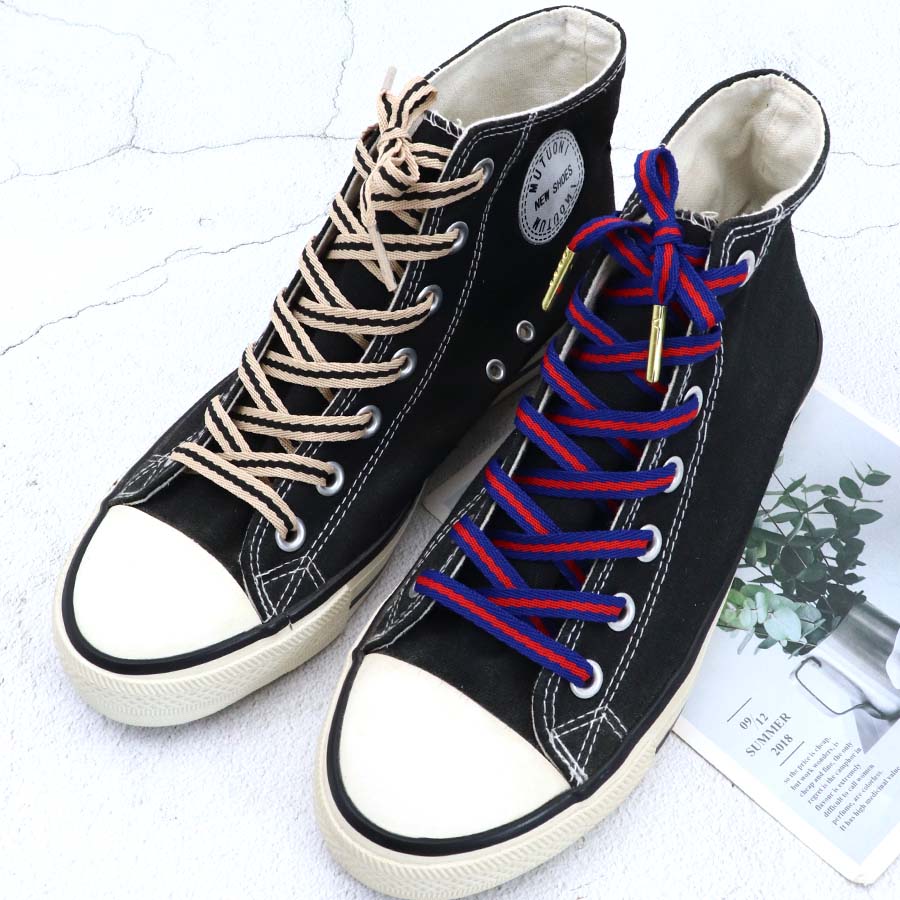 Coolstring 8mm Green Red Ribbon Shoelaces Polyester Flat Laces Single Layer Shoestrings Plastic Tips Metal Aglets for GUCCI Screener Adidas Originals