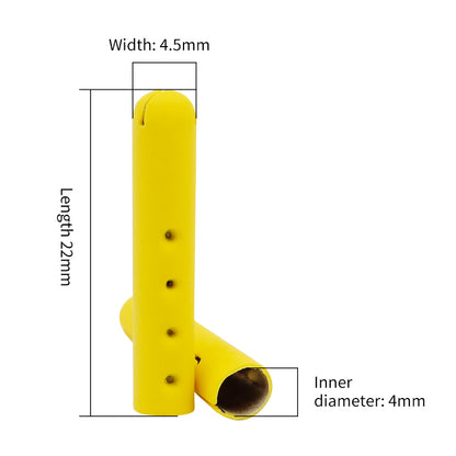 Coolstring 4pcs/lot DIY Shoelaces Tips Mounted Metal Copper Alloy Laces Ends Decorative Pants Rope Head Creative Aglet Hand Feel Paint