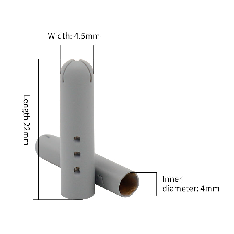 Coolstring 100pcs/Lot Shoe Laces Tip DIY Shoelaces Repair Replacement Head Metal Lock Clips Buckle for Shoestrings Bullet Aglets Shoes Accessories