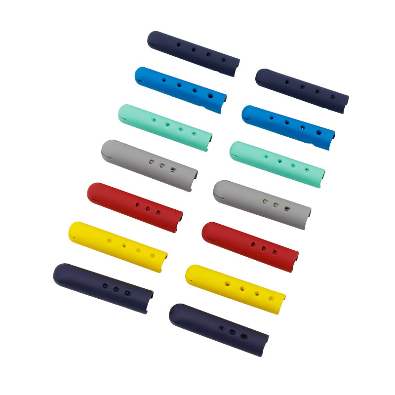 Coolstring 100pcs/Lot Shoe Laces Tip DIY Shoelaces Repair Replacement Head Metal Lock Clips Buckle for Shoestrings Bullet Aglets Shoes Accessories