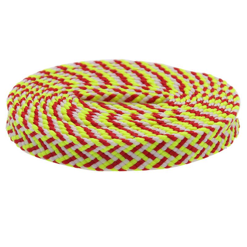 7mm Premium 3 Colorful Flat Polyester Shoelaces For Casual Canvas Men Women Sneaker 2021 Trendy