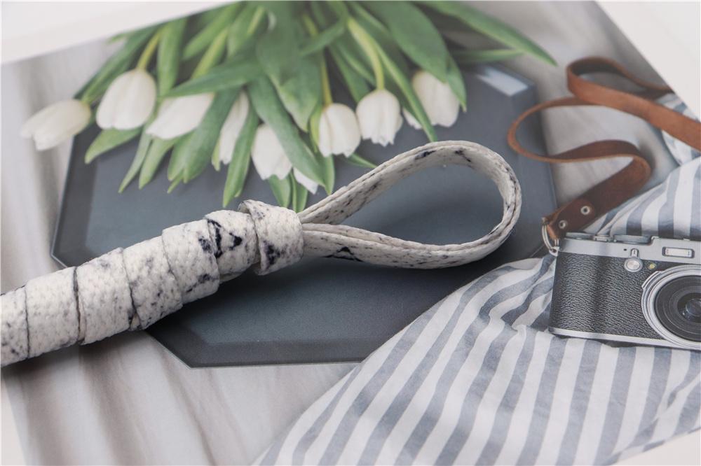 8MM White Black Glacier Frozen Stone Textur Shoelaces Unisex For Zapatillas Mujer Flat Perfect Shoe