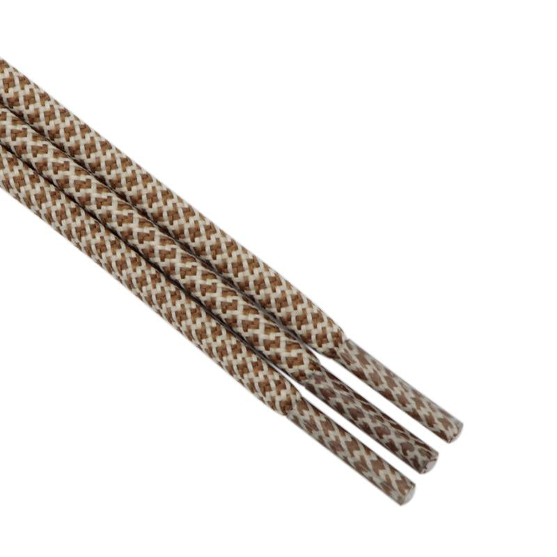 4.5MM Polyester Men's Color Matching Brown Series Round Durable Ropes For Hiking Climbing Night