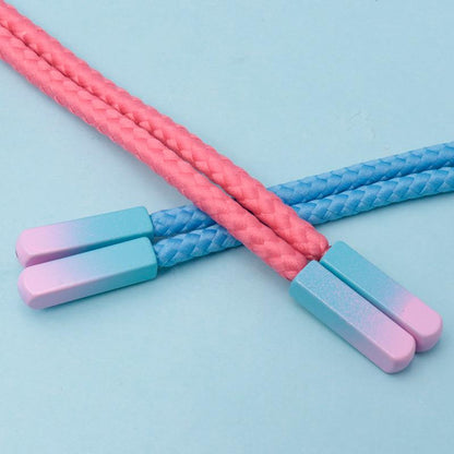 New 4pcs A Pair 6.2*24.3mm Sneaker v2 350 Fashion Zuilvormig Shoelace Aglets Top Rope Ends Pink Blue