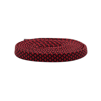 Nice Shoelaces Clothing 7MM Double Layer Polyester Laces Tight Stitch Weaving Process Top Quality