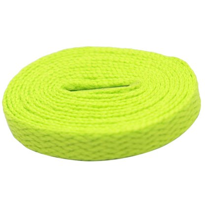 Weiou Wholesale Shoe Accessories Support Custom Length And Color Cheap 8mm Width Flat Cotton Fabric Mesh Shoelaces