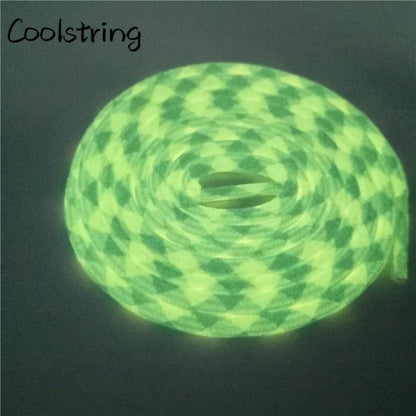 Sport  Fluorescence Round Shoelace Glow In The Dark Night Colorful Fluorescent Shoe Laces Athletic