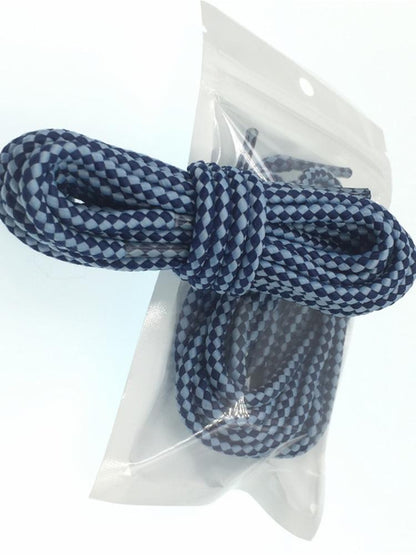 Simplify Blue Grey Shoe Ropes 4.5MM Men Women Sneaker 2021 Trendy Unisex Circular Laces For Kids &