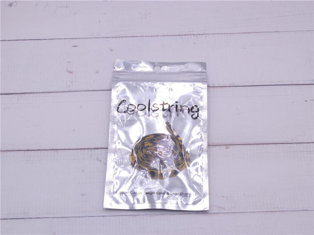 Fashion Trend 7mm Polyester Digital Printed Leopard Flat Sports Laces Thermal Transfer Shoelaces