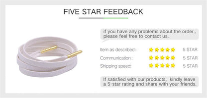 7MM Flat Type Innovative Shoe Accessories With Metal Tip Women Boots Fashion Shoelaces Zapatillas