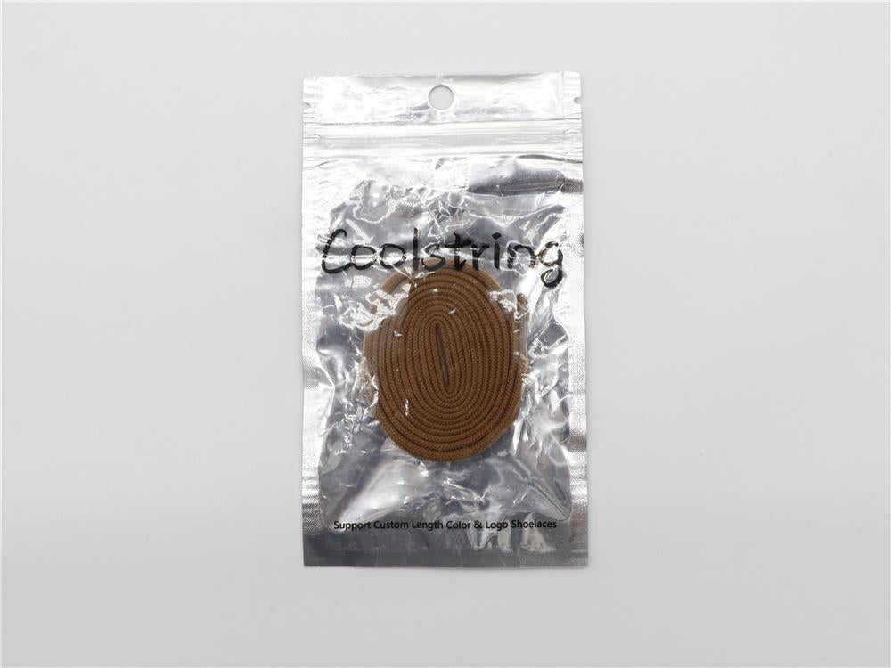 6MM Classic Shoe Accessory Double Layer Polyester Flat Shape Shoelaces 7 Colours For Canvas Boots