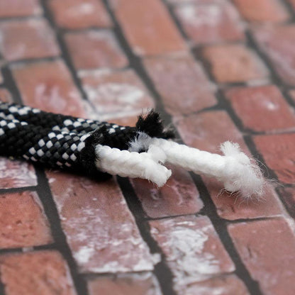 6mm Fat Tri-color Six-twill Round Shoelace Drawstring Waist Sweater Hat Rope Bootlaces Camping