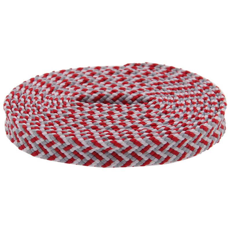 7mm Premium 3 Colorful Flat Polyester Shoelaces For Casual Canvas Men Women Sneaker 2021 Trendy