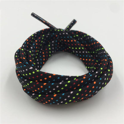 7mm Tubular Flat Laces Accessories For Casual Sport Shoes CBRL Outdoor Polyester Men Women Sneaker