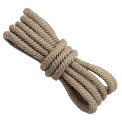 Shoe Accessory 4.5MM Khaki Strong Polyester Ropes For Hiking Boots Unisex Women Sneaker 2021