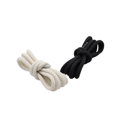 Shoe Accessories 4.7MM Black White Reflective Glowing shoestring 120CM Polyester Shoe Ropes Strong