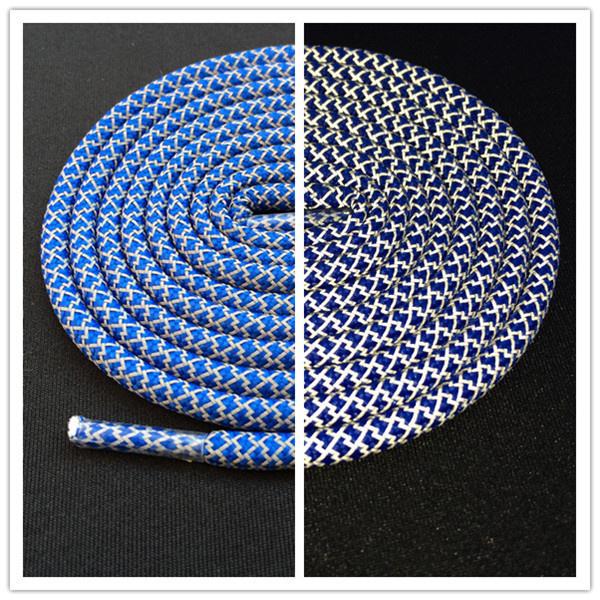 Fluorescent Highlight 3M Reflective Laces Sneaker Rope Shoelaces Athletic KIDS Bootlace For V2 350