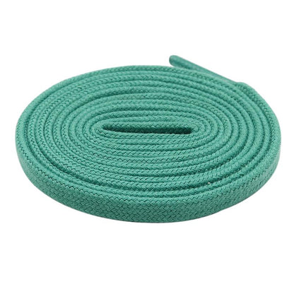6MM Classic Shoe Accessory Double Layer Polyester Flat Shape Shoelaces 7 Colours For Canvas Boots
