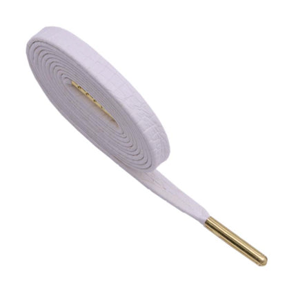 7MM Flat Type Innovative Shoe Accessories With Metal Tip Women Boots Fashion Shoelaces Zapatillas