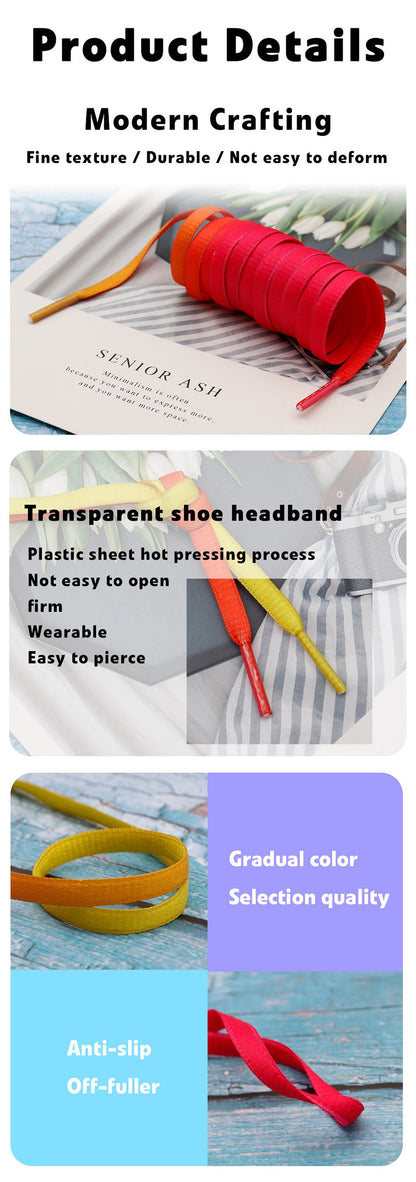 7MM Double Solid Color Top Quality Shoelaces Women Sneaker 2021 Pretty Ropes For Kids Adults