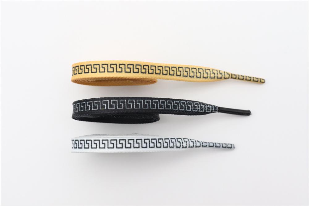 8MM Perfect Shoelaces Easy Wearing Black White Golden Shoe Cords Women Sneakers Boots Fashion Laces