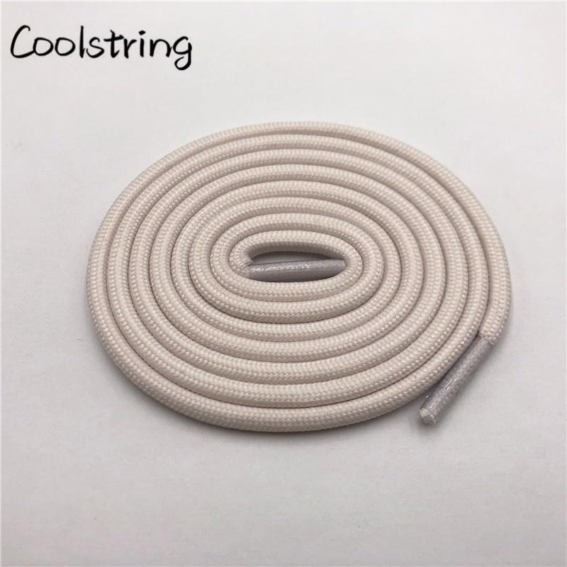 5mm Round Polyester Customized Shoelaces Green Navy Fashion Shoe Laces Extral Long Unisex Women Men