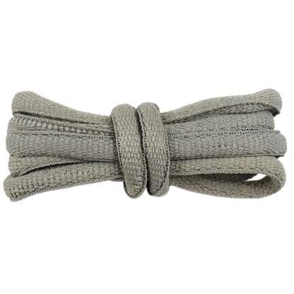 8.5MM Red Gray Purple Pink Solid Colors Oval Shape Wide Shoelaces 1Pair Ropes Suit For Trendy