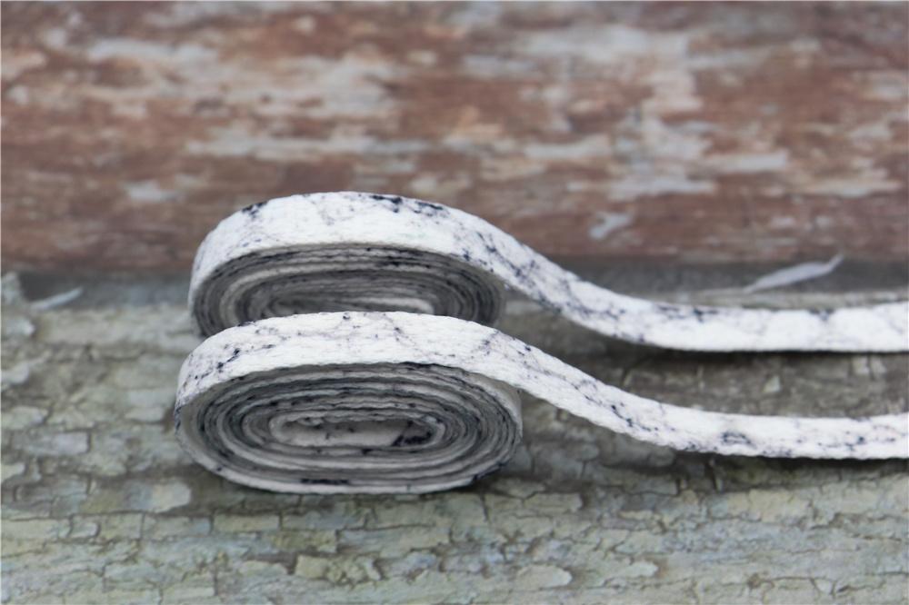 8MM White Black Glacier Frozen Stone Textur Shoelaces Unisex For Zapatillas Mujer Flat Perfect Shoe