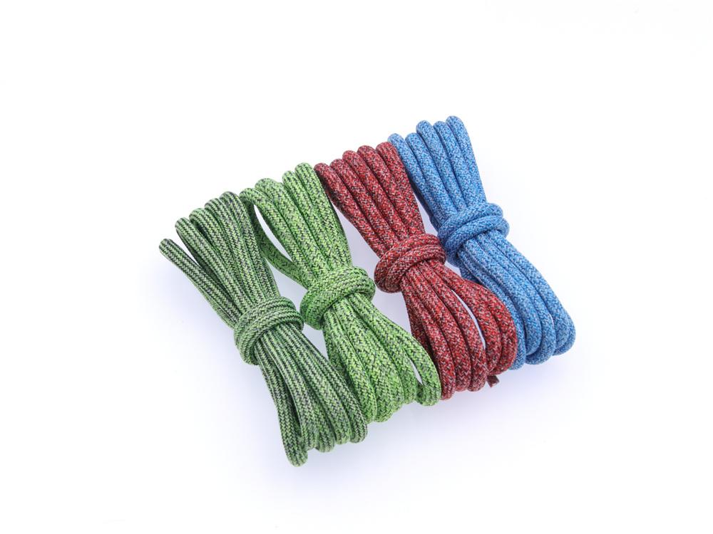 Shoe Accessories 4.5MM Excellent Polyester Round Rope Male Female Outdoor High-rank Durable Lace