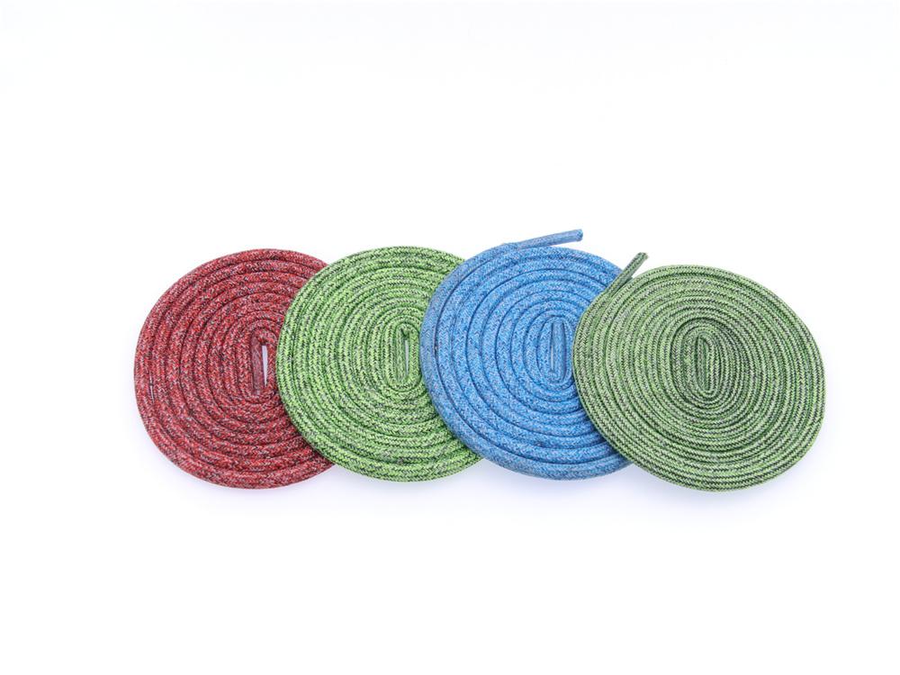 Shoe Accessories 4.5MM Excellent Polyester Round Rope Male Female Outdoor High-rank Durable Lace