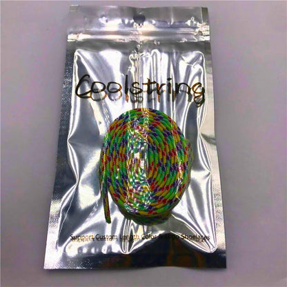 7MM Multi Color sweet Camouflage  Shoelaces Women Sneaker 2021 Casual Shoe Lacel Unisex Boots Shoe