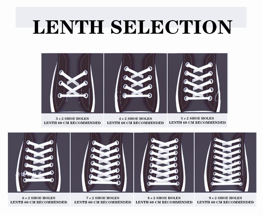 7MM Shoe Accessories Silk Screen Letter Printing Basketball Canvas Boots Falt Laces Lady Charmed