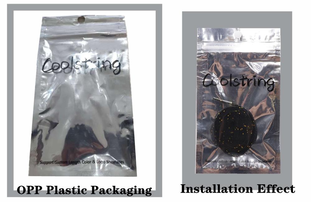 8MM Charmed Metallic Yarn Laces Shining White Black Shoelaces Trendy Women Sneaker Boot Canvas Sport