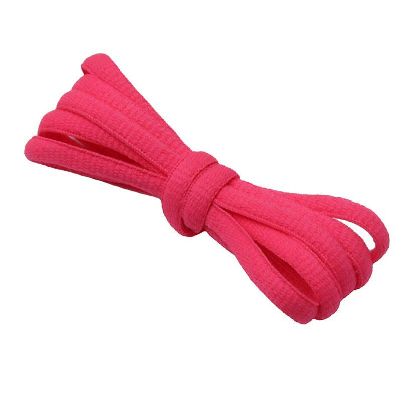 6MM Oval Shoe Accessories Passionate Red Pink Pure Cotton Flexible Lace Colour Bright For Custom In