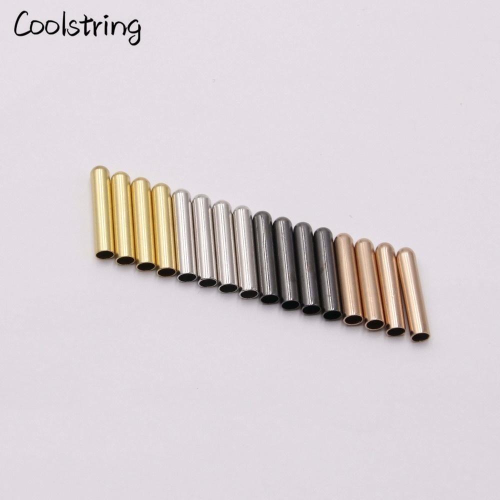 4.3*22mm 4pcs Women Men Shoe Lace Tips Replacement Head For Shoestrings Bullet Aglets Round