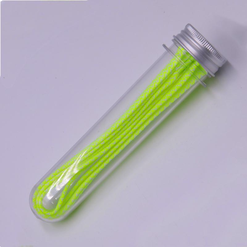 Weiou Official Laces Store Flat Shape 7MM Double-Color Combination Polyester Safety Shoelaces For