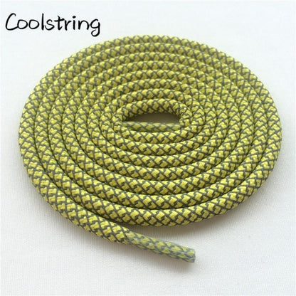 Fluorescent Highlight 3M Reflective Laces Sneaker Rope Shoelaces Athletic KIDS Bootlace For V2 350